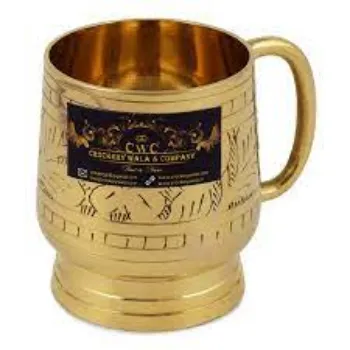 Durable Brass Mug